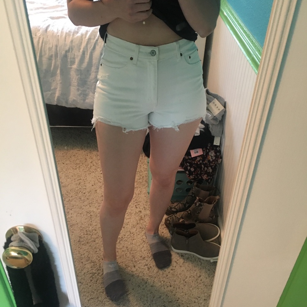 Abercrombie jean shorts